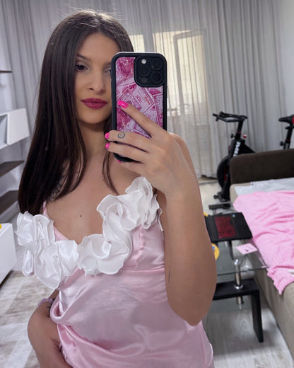 Pink & Black Money Magnet Phone Case