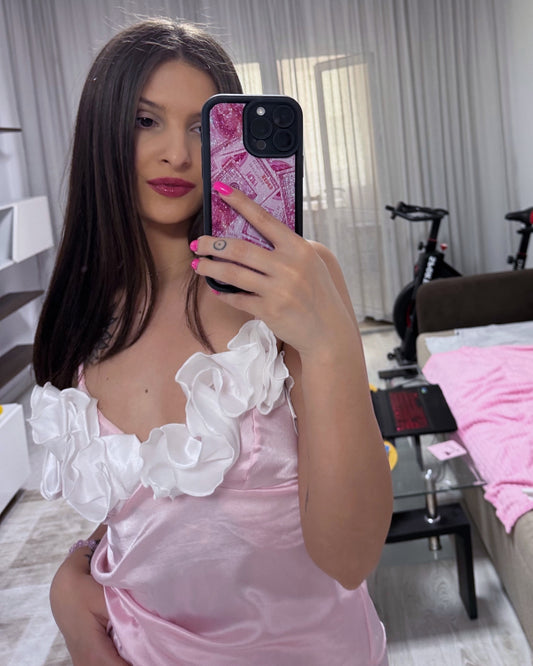 Pink & Black Money Magnet Phone Case